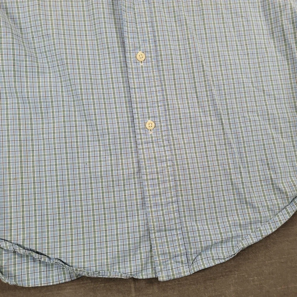 Polo Ralph Lauren Y2K‎ Vintage Plaid Button Down Long Sleeve Mens 15.5 32/33